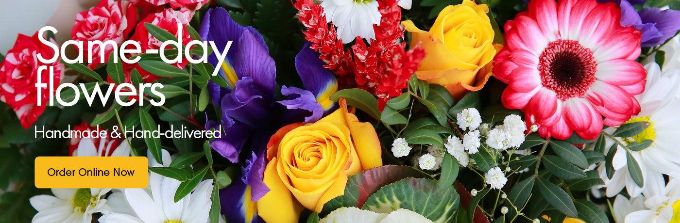 Seasonal bouquets from City Florists & Gifts in Inverness offering same-day delivery